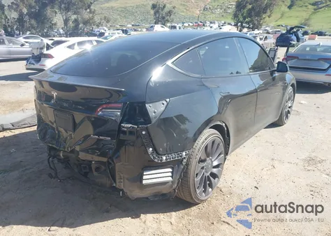 2021 Tesla Model Y Performance Dual Motor All-Wheel Drive from USA, damaged, VIN 5YJYGDEF2MF091881